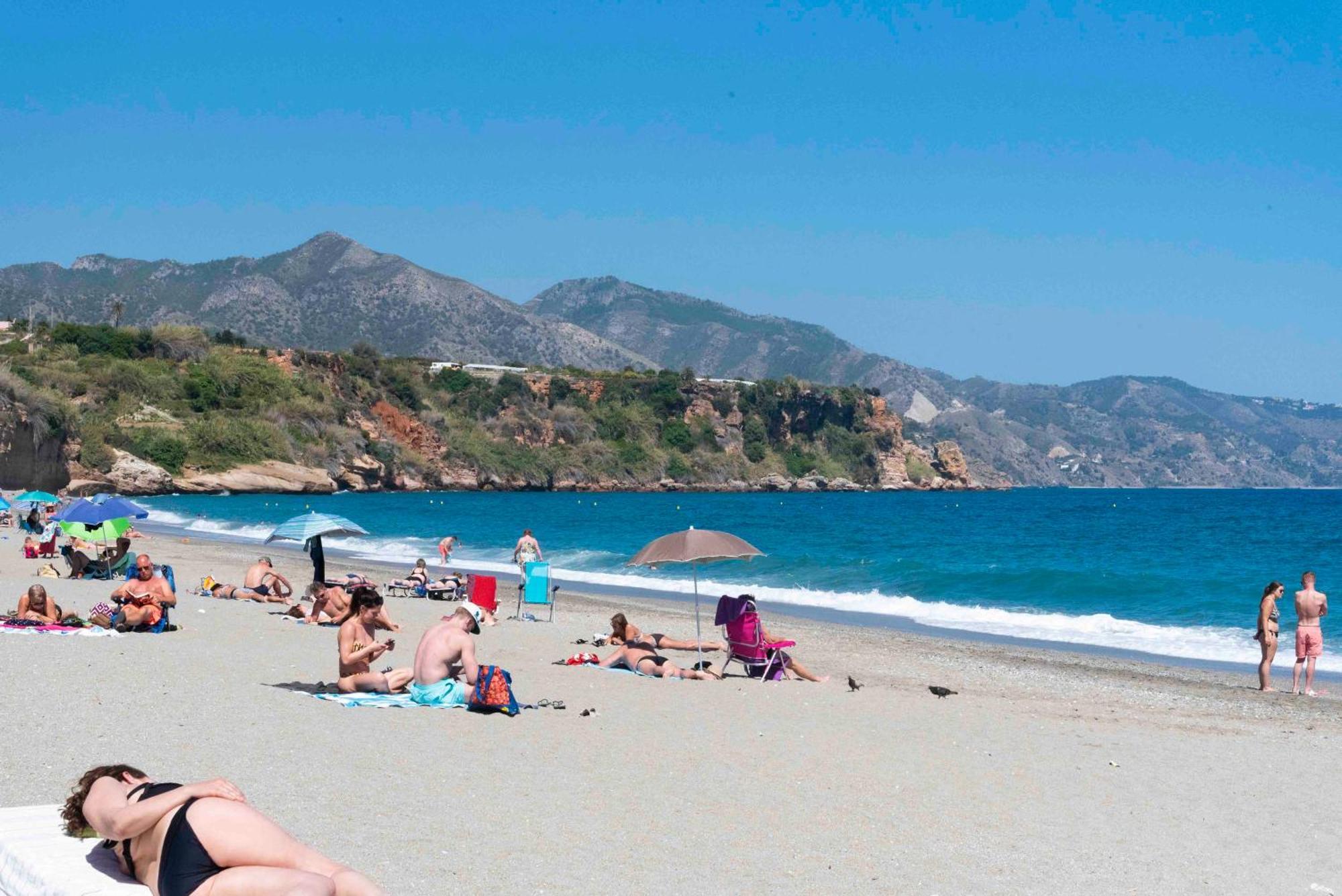 ネルハBurriana Beachアパートメント エクステリア 写真